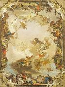 Giovanni Battista Tiepolo Allegory of the Planets and Continents Spain oil painting artist